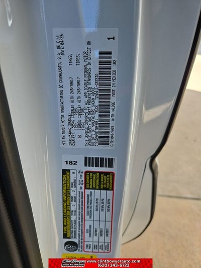 2026 Toyota Tacoma SR