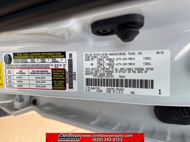 2026 Toyota Tundra SR5