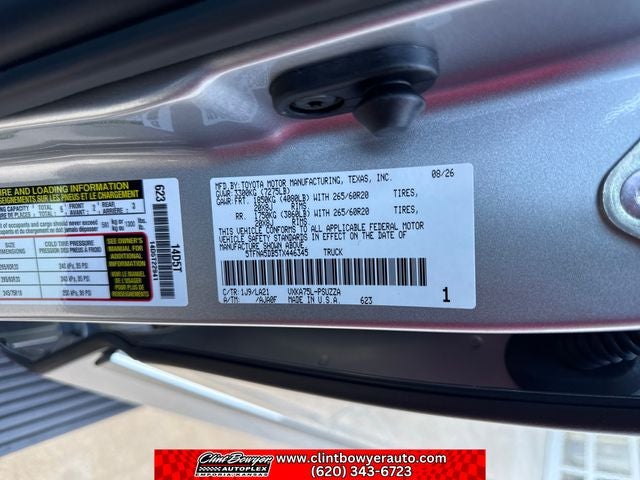 2026 Toyota Tundra Platinum