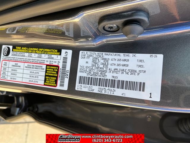 2026 Toyota Tundra Limited