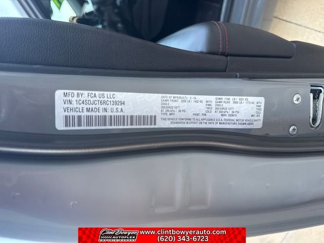 2024 Dodge Durango R/T Plus
