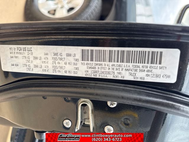2019 RAM 1500 Classic SLT