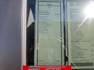 2026 RAM 1500 Rocky Ridge Big Horn/Lone Star