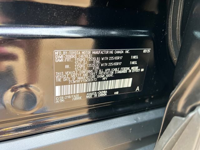 2025 Toyota RAV4 XLE