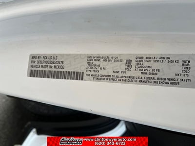 2025 RAM Promaster High Roof