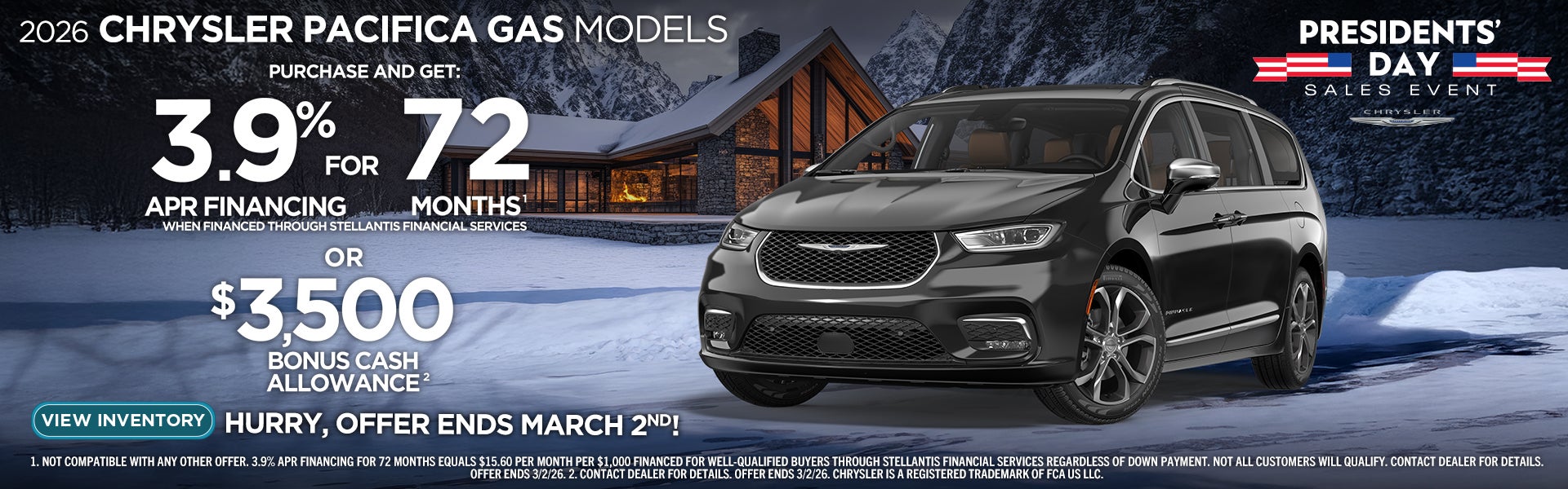 2026 Chrysler Pacifica 