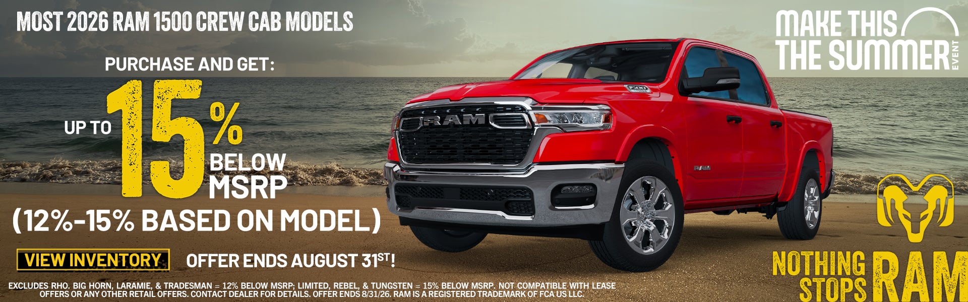 Ram 1500 crew cab: Up to 15% Off Below MSRP